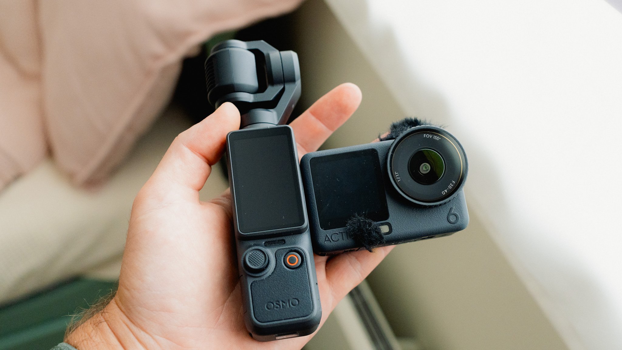 DJI Pocket 4 vs DJI Action 6