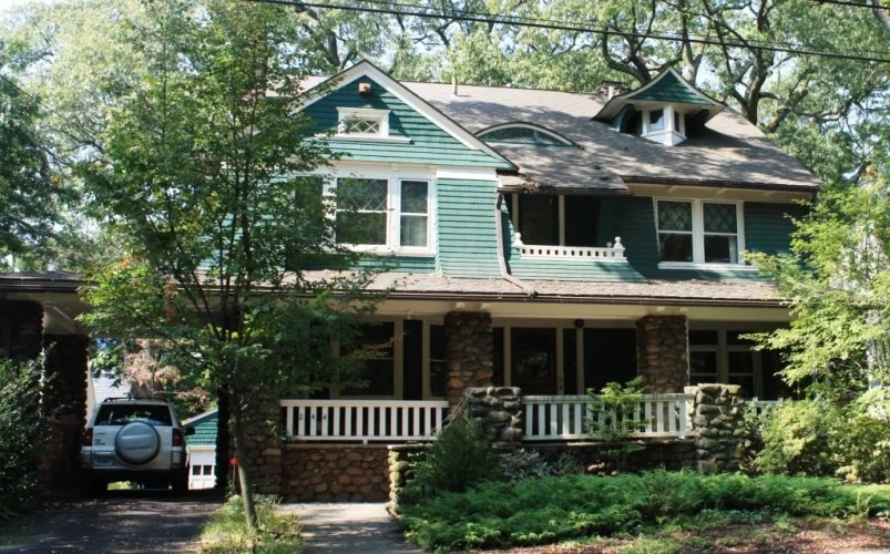 Noble P. Bishop House, 244 Livingston Street, 1909.