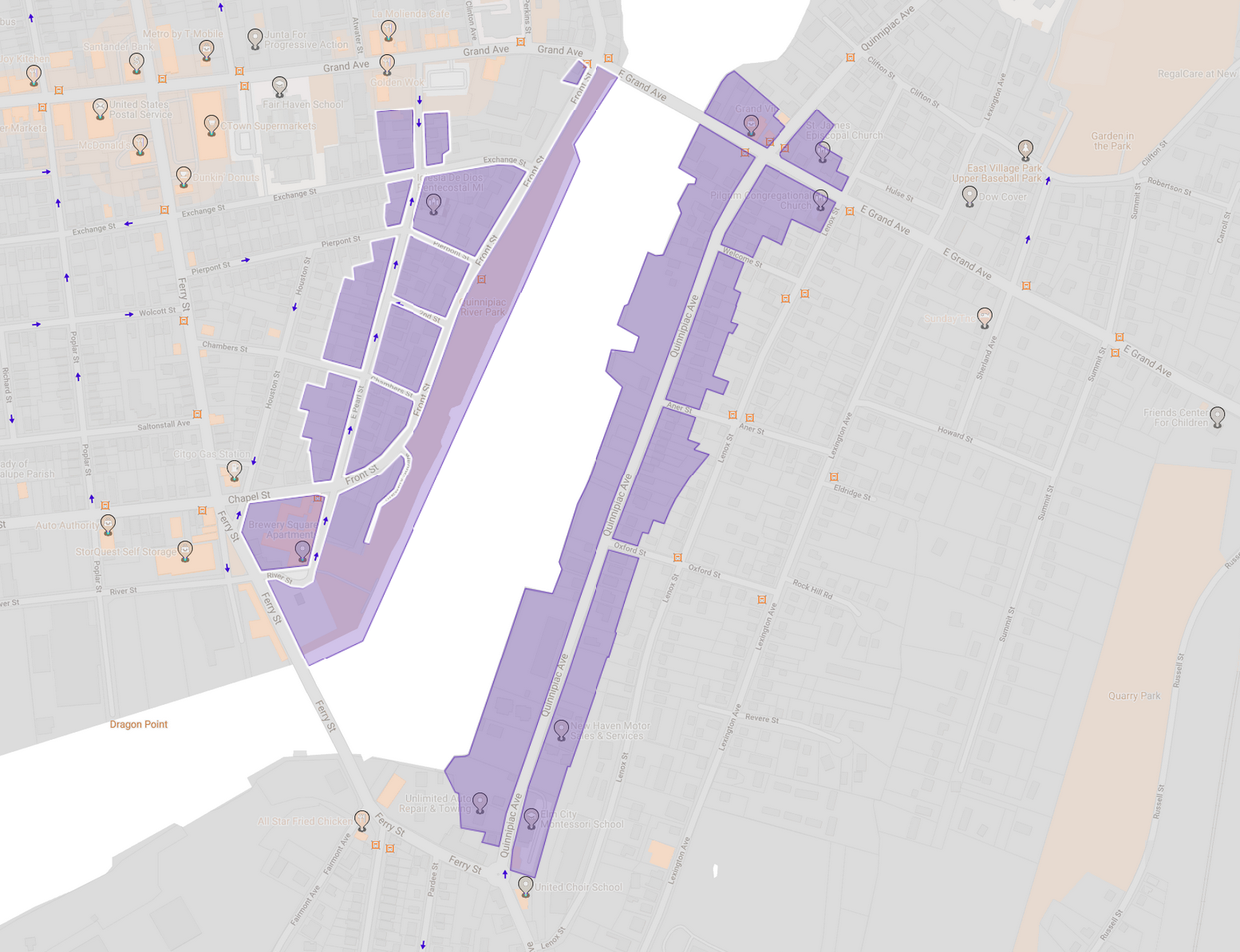 Explore New Haven historic districts HERE