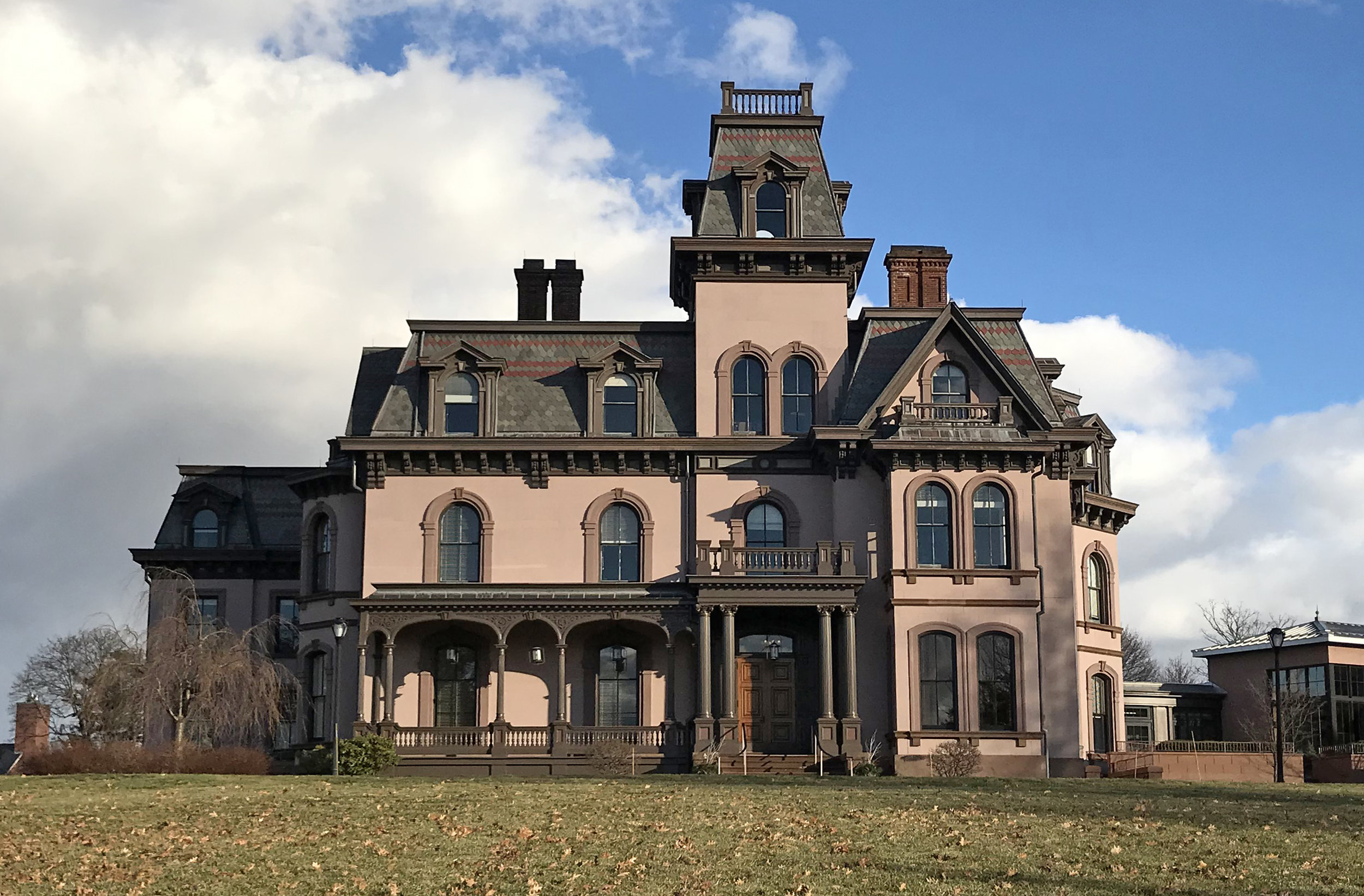 John Davies Mansion, 393 Prospect Street. Architects: Henry Austin and David R. Brown, 1868.