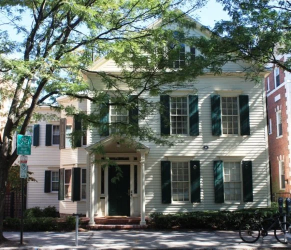 Rev. Jedidiah Morse House, 320 Temple Street, c. 1820.