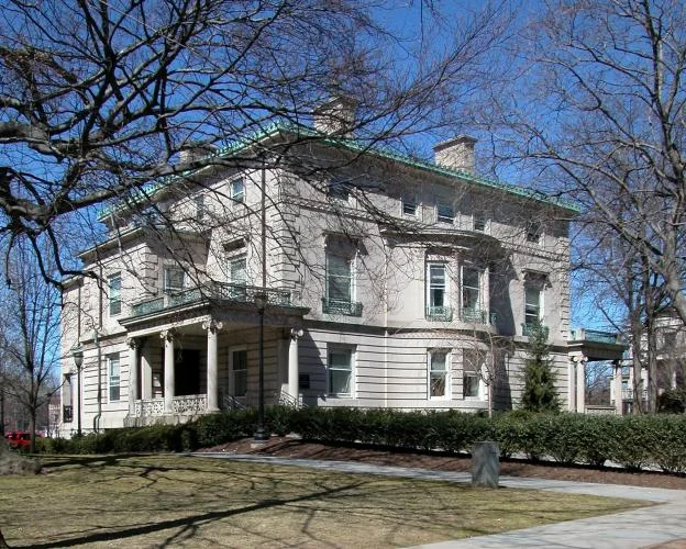John P. Norton House, 52 Hillhouse Avenue. Architect: Henry Austin, 1848-49.