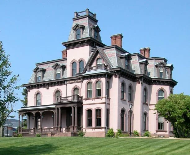 John M. Davies/Betts House, 393 Prospect Street. Architect: Henry Austin and David Brown, 1868.