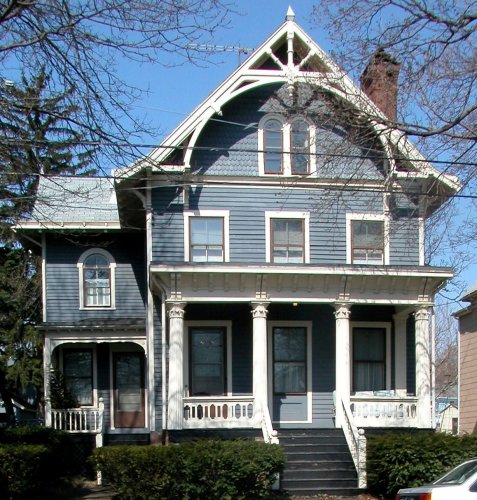 Elijah S. and Jane Ball House, 76 East Pearl Street, c. 1852.