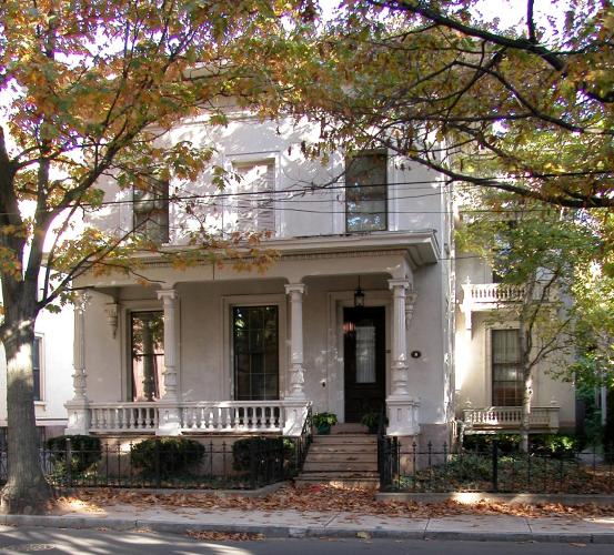 William Lewis House, 613 Chapel Street, 1850.