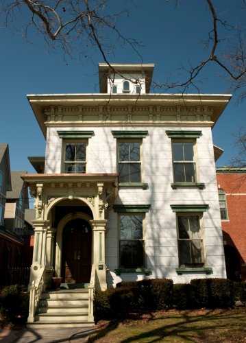 Henry Cowell House, 323 Greene Street, c. 1869.