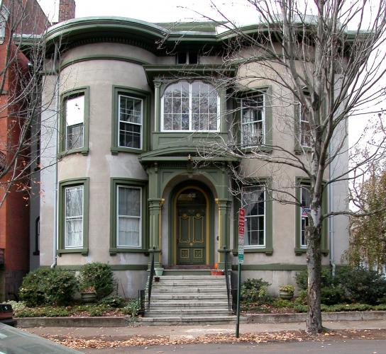 Edward Roland House, 42 Academy Street, c. 1865.
