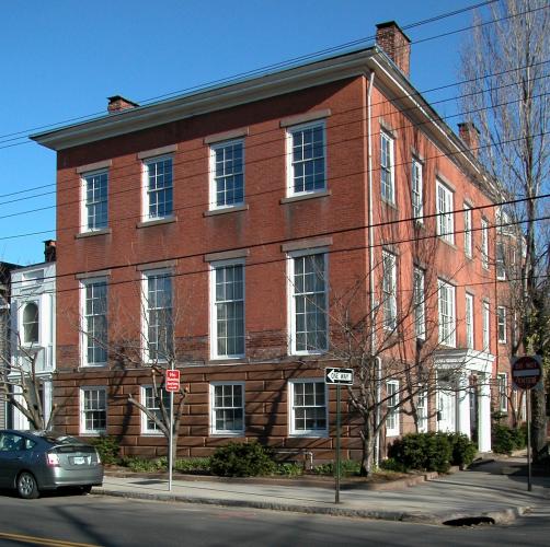 Lucius Hotchkiss House, 2 Academy Street, c. 1835.