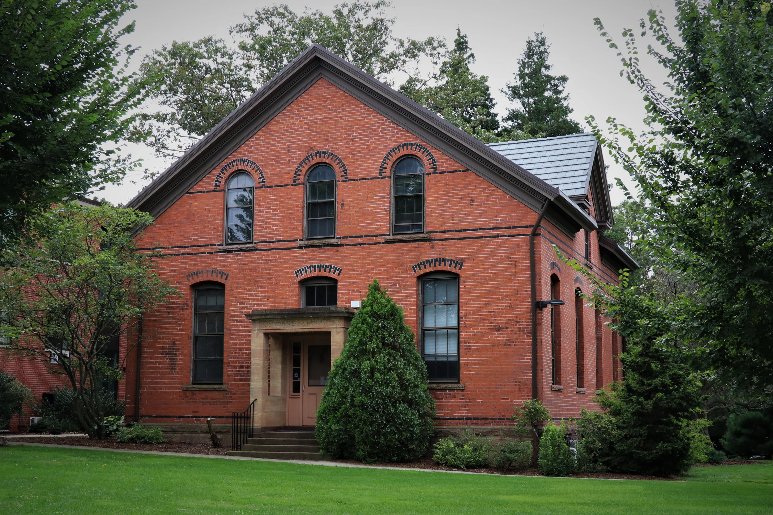 Connecticut Agriculture Experiment Station: Osborne Library, 123 Huntington Street, 1882-83.