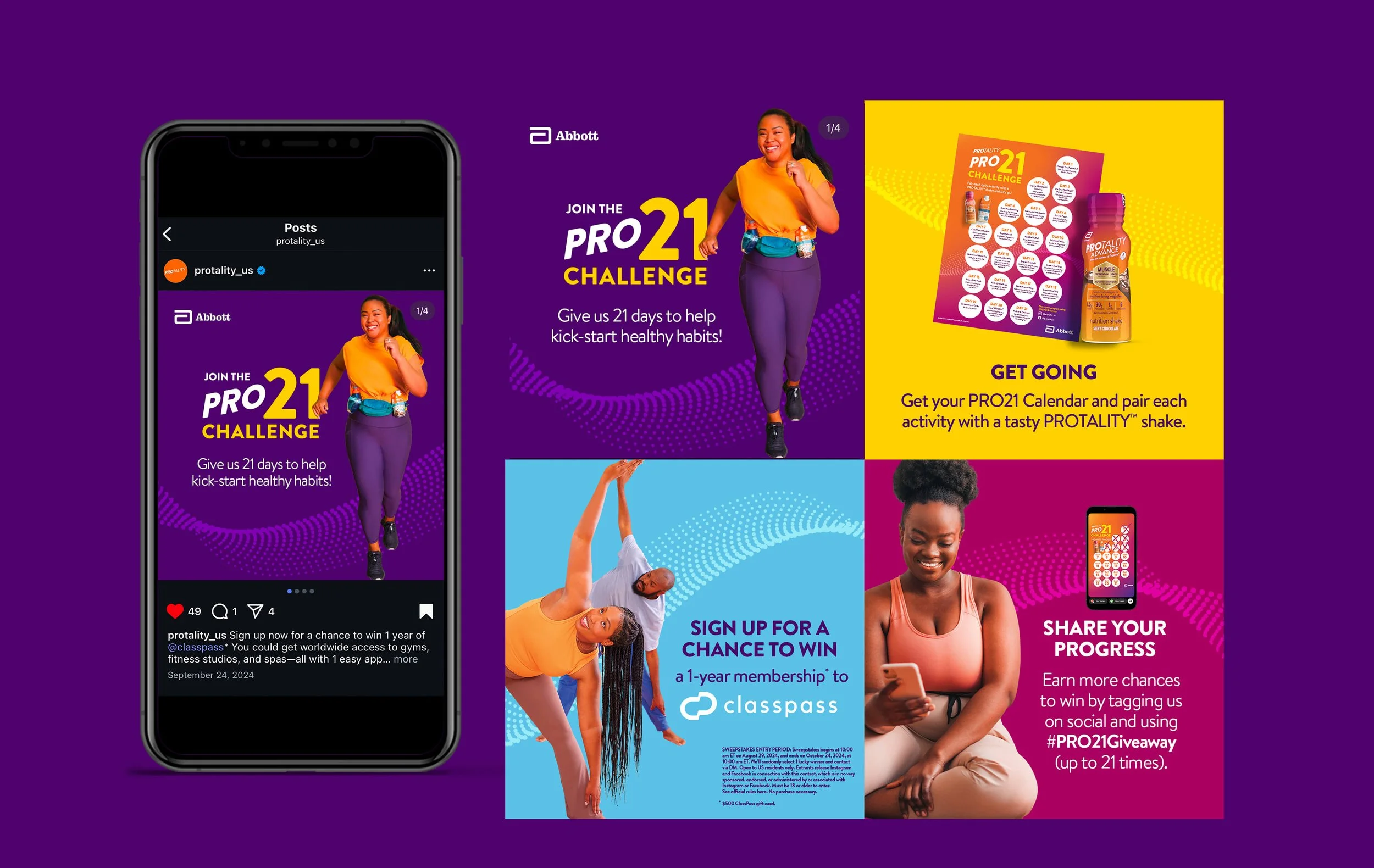 Image on device and off device view