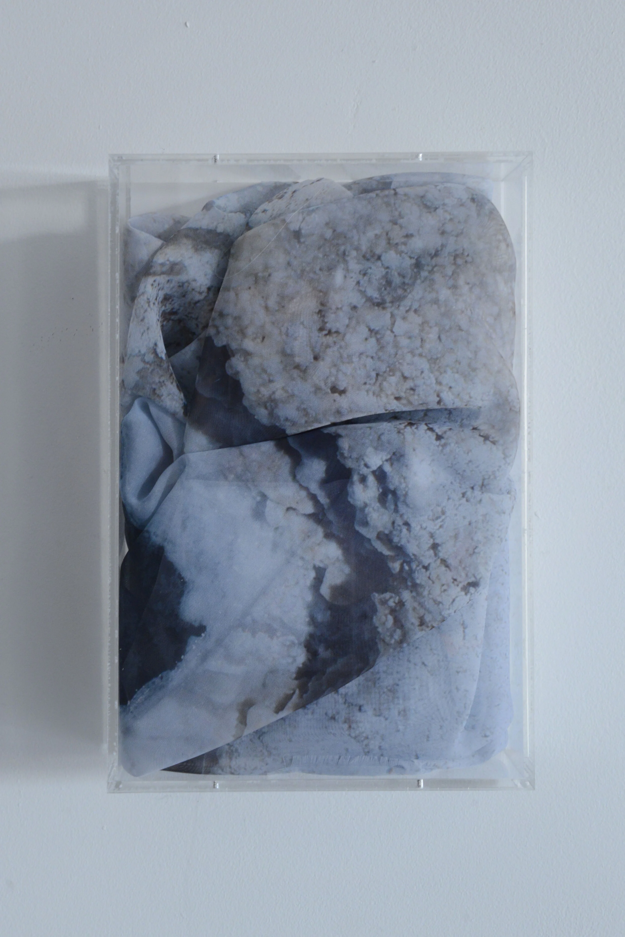  dye sublimation print, perspex vitrine 