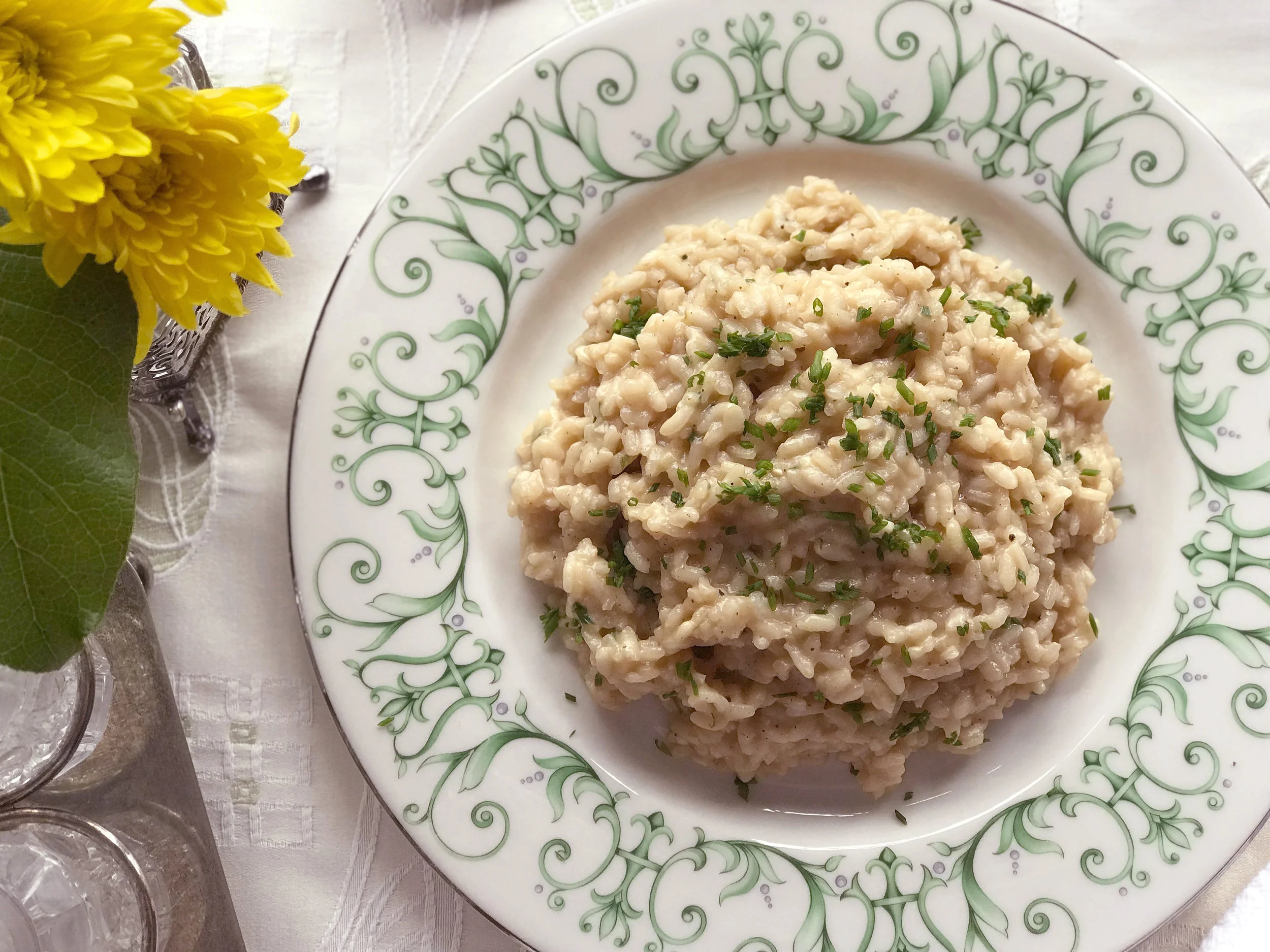 Spring Onion Risotto — Chef Shannon Smith