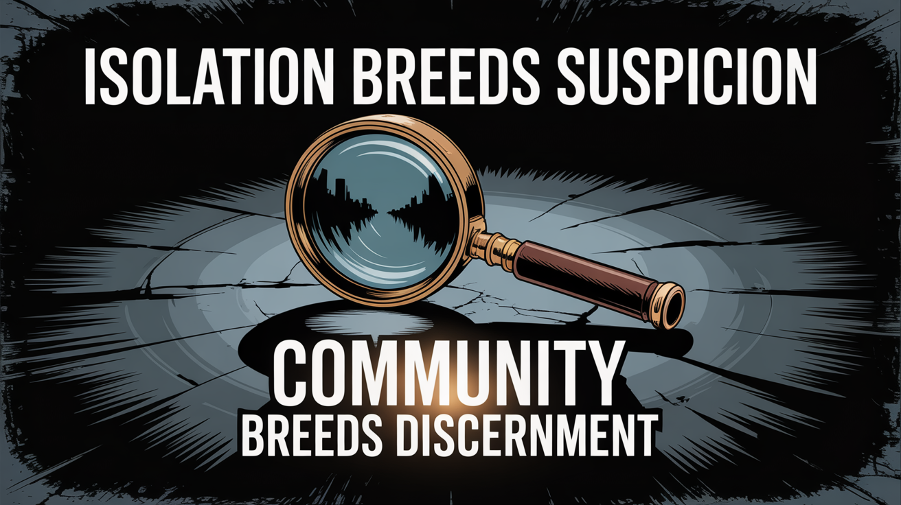 Isolation Breeds Suspicion