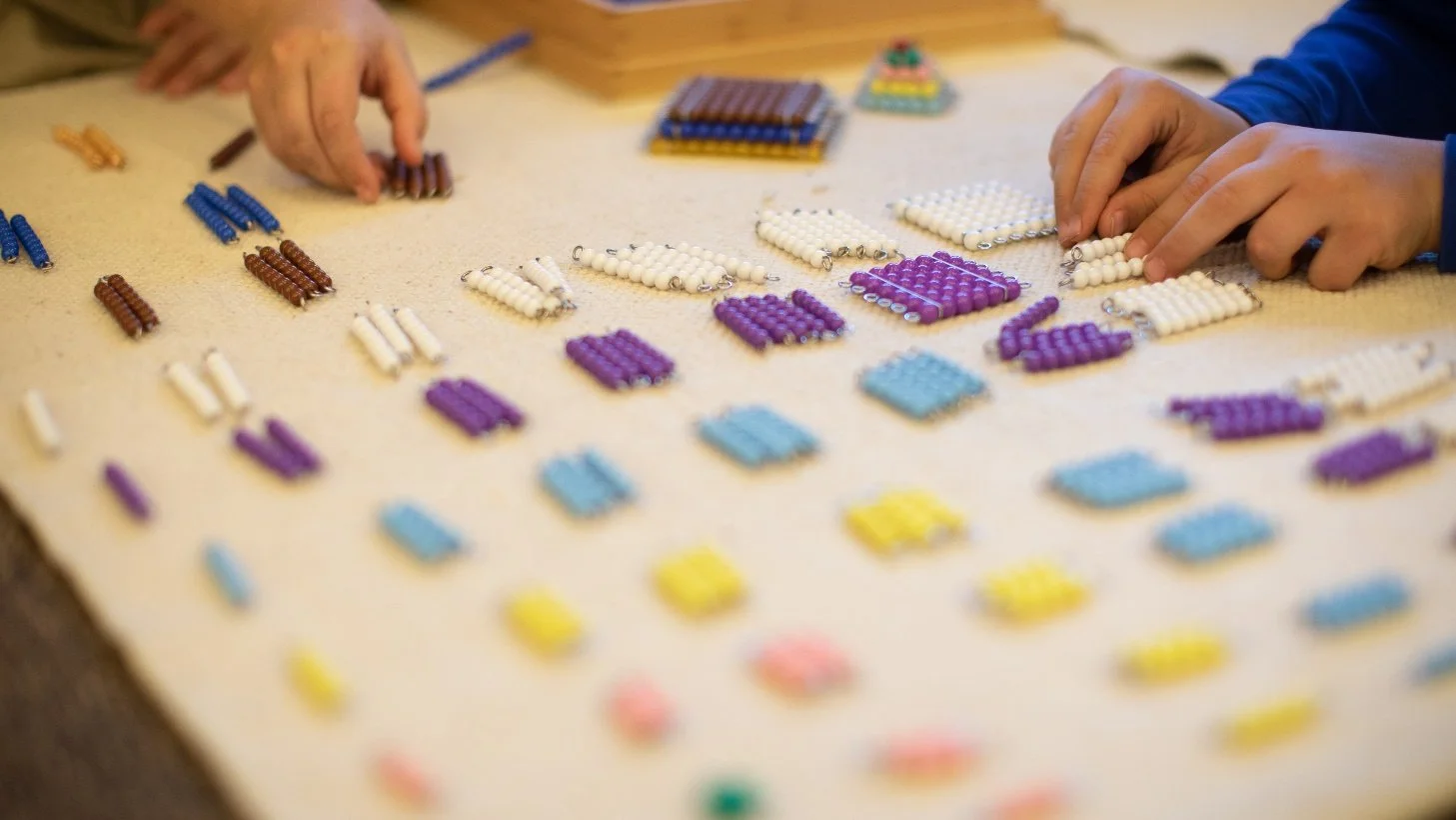 Color Coding in a Montessori Classroom 