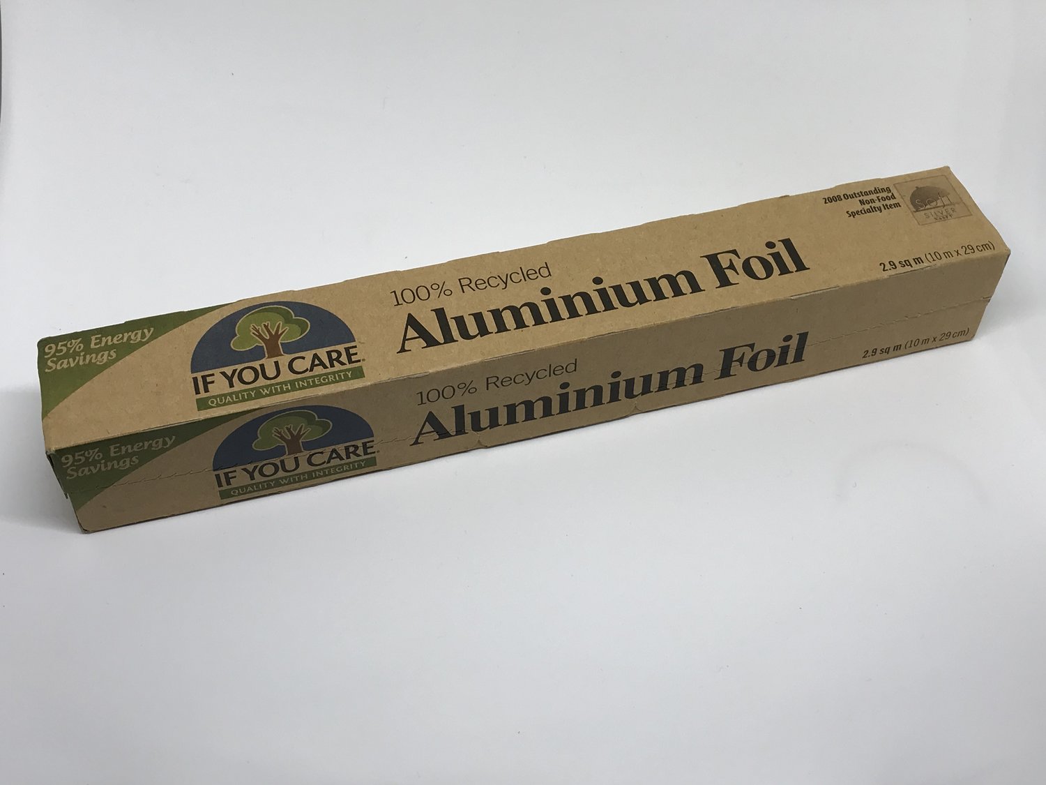 If You Care 100% Recyled Aluminium Foil Rolls 2x10m-Free UK SHIPPING 