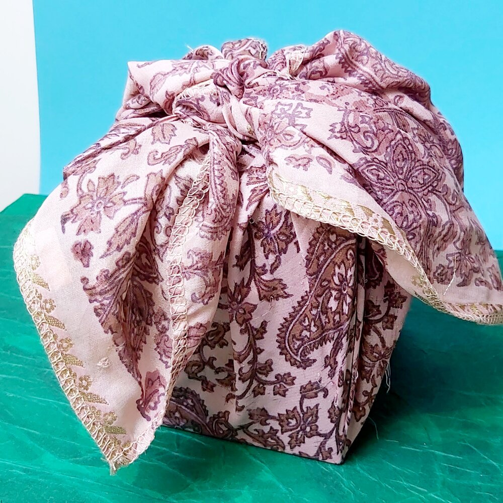 Recycled Sari Fabric Gift Wraps