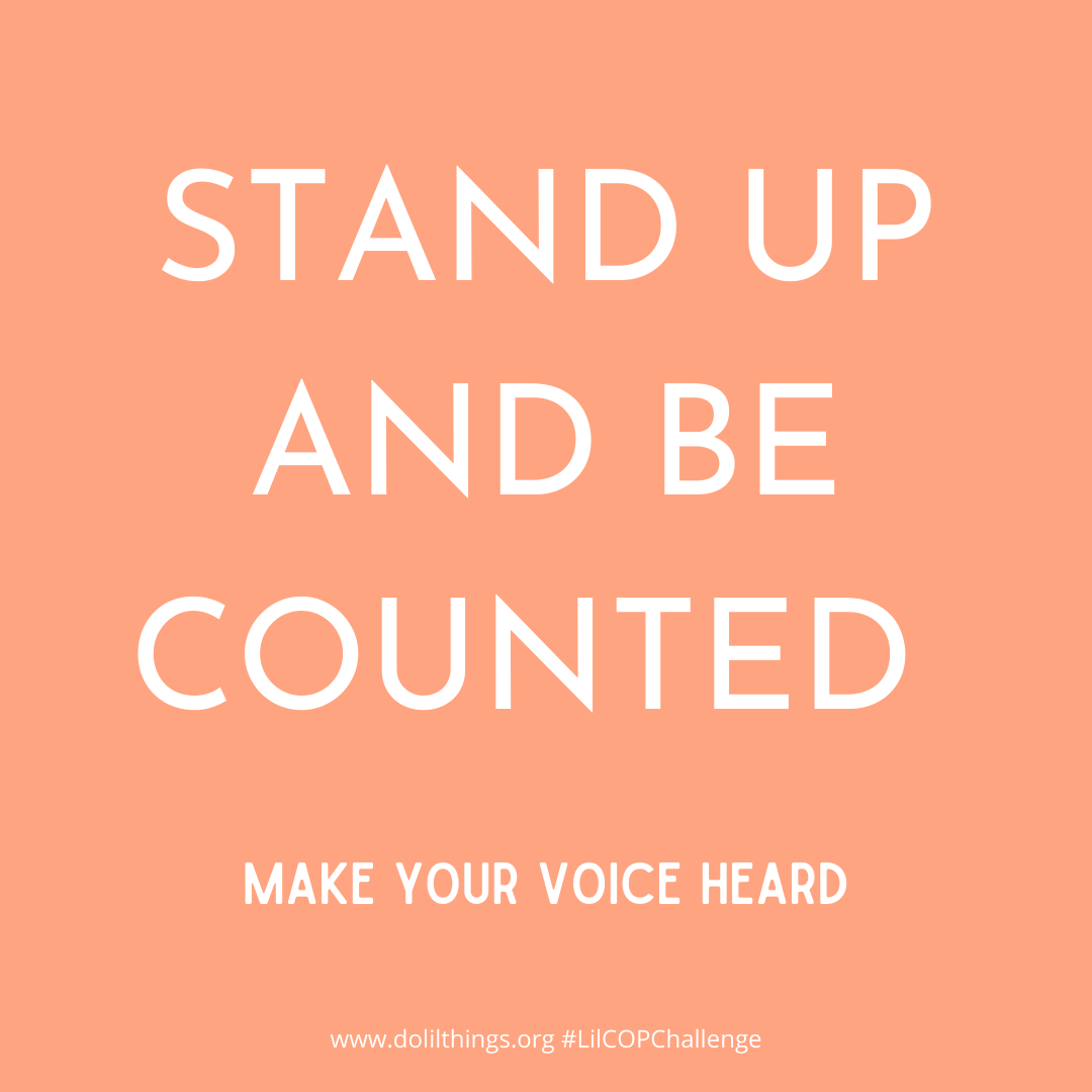 STAND UP AND BE COUNTED