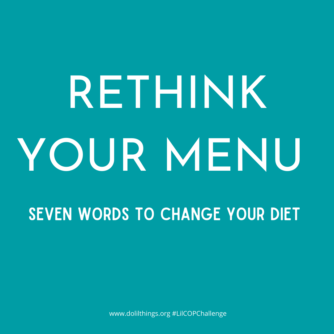 RETHINK YOUR MENU