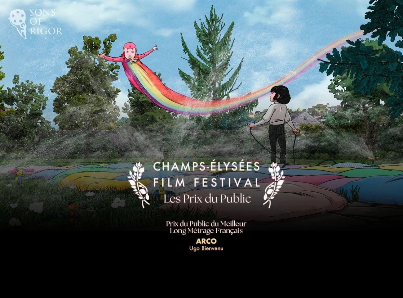 ARCO won the Audience Award for Best French Feature Film at the @champselyseesfilmfest 🌈
A big thank you to everyone who came out, watched, and voted 🌟