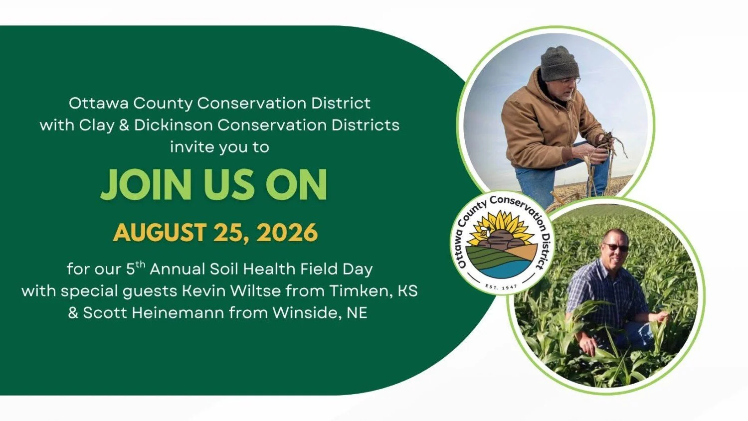 Ottawa County Conservation District 5th Annual Soil Health Field Day