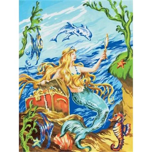 Paint By Number: Mermaids – Kidding Around NYC