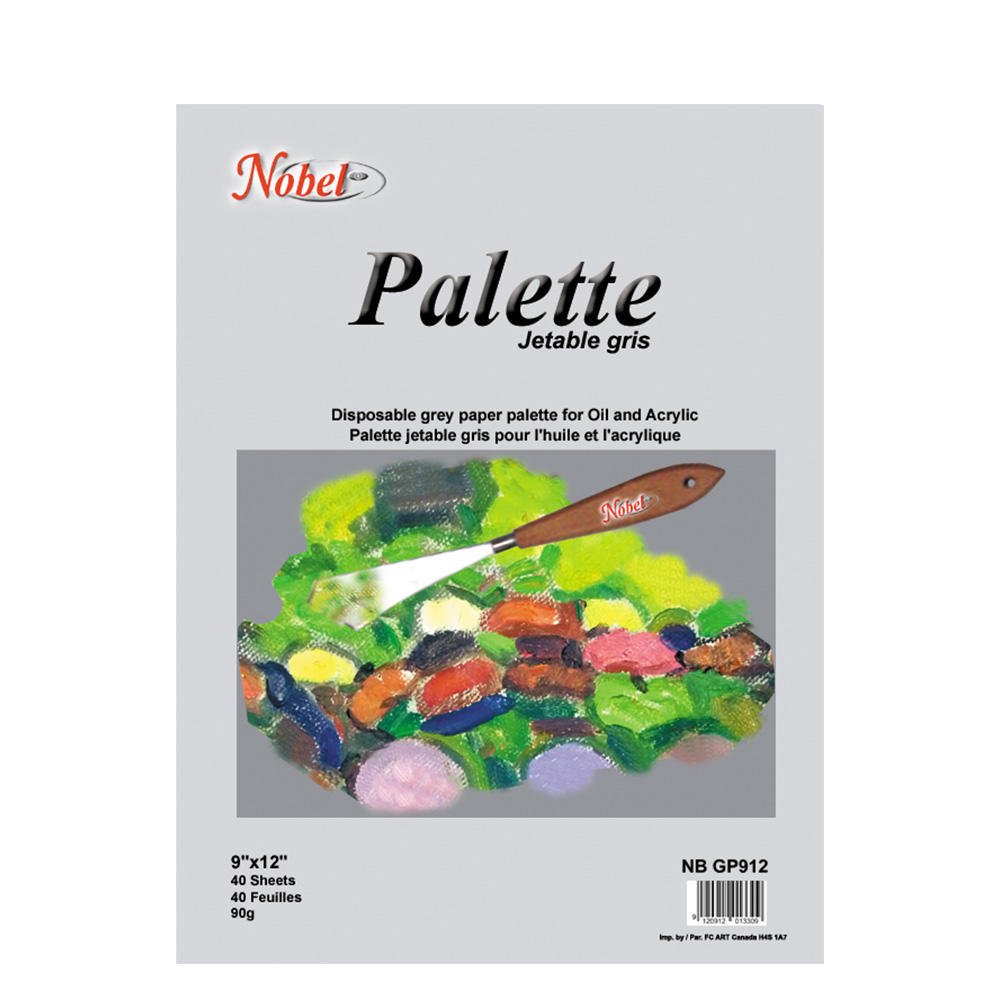  New Wave Grey Pad®  Rectangular Paper Palette, 11x16