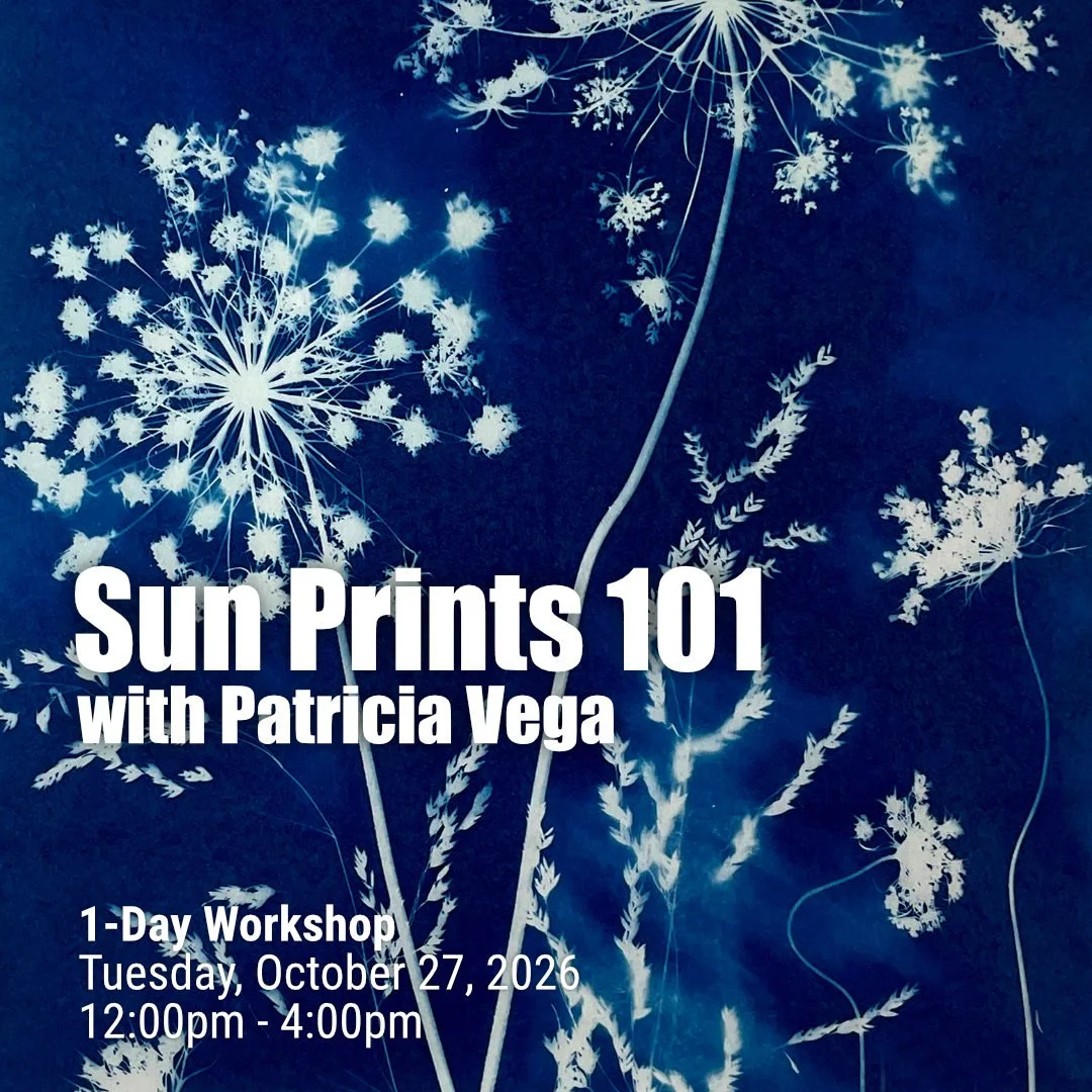 Cyanotype Printmaking with Patricia Vega - October 27, 2026
