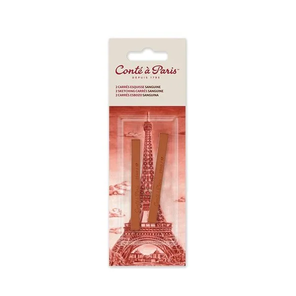 Conte Sketching Crayon Sanguine 2pc