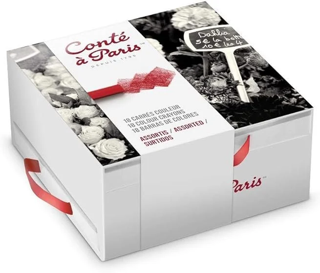 Conte a Paris 18 Colour Crayons