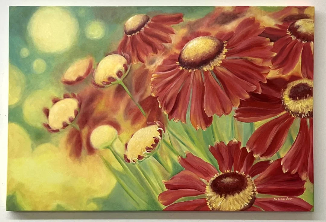 Natalia Rose
• Sun Catches
• Oil on canvas
• 24 x 36 in