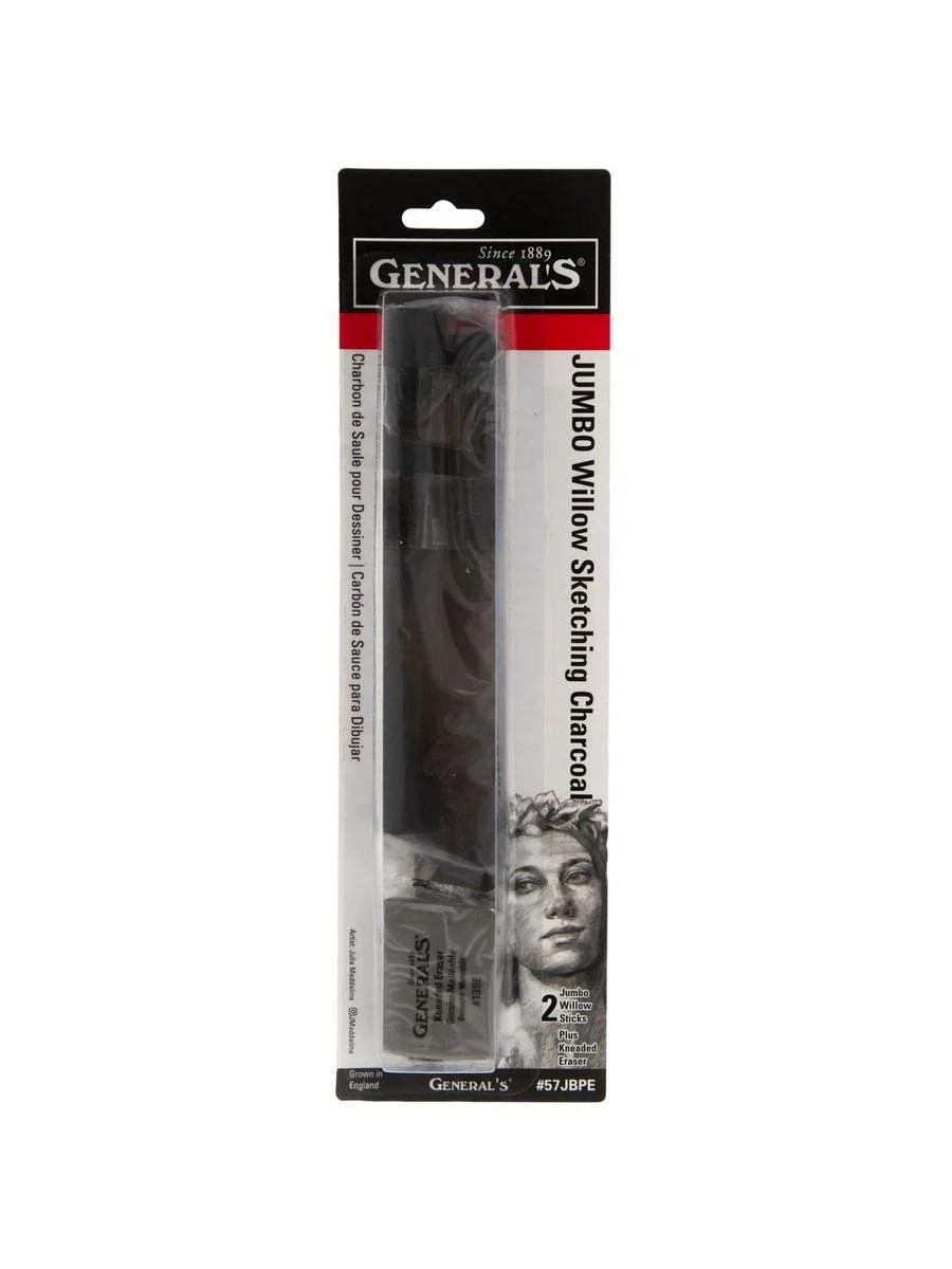 General Pencil Willow Sketching Charcoal Sticks 5pc