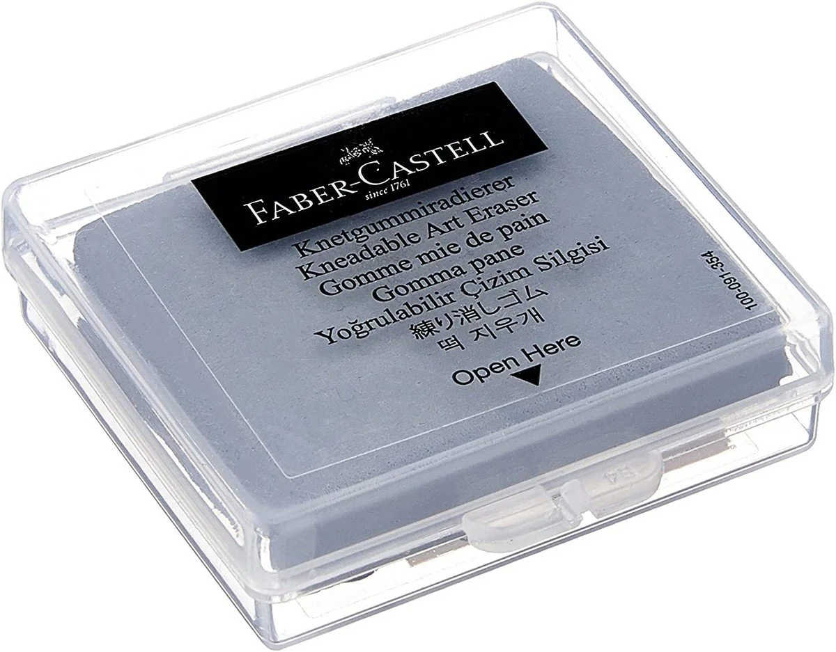 Faber-Castell Kneadable Eraser, Assorted Colours