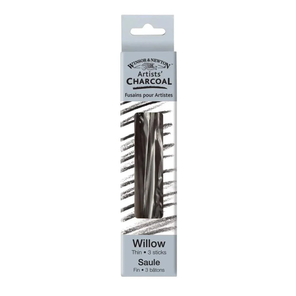 Winsor & Newton Artists Thin Willow Charcoal 3pc