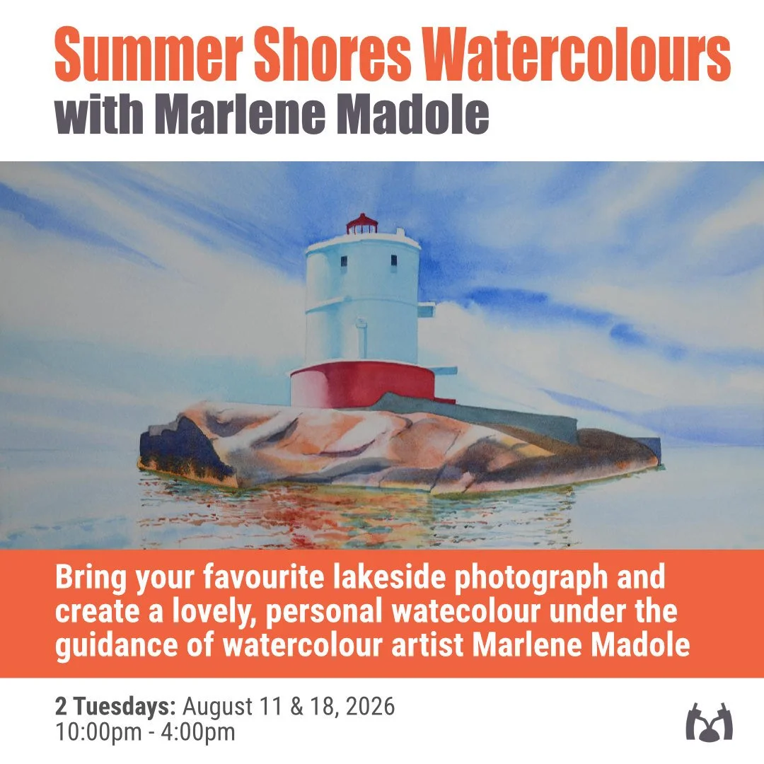 Summer Shores Watercolour with Marlene Madole - 2  Tuesdays - August 11 & 18, 2026