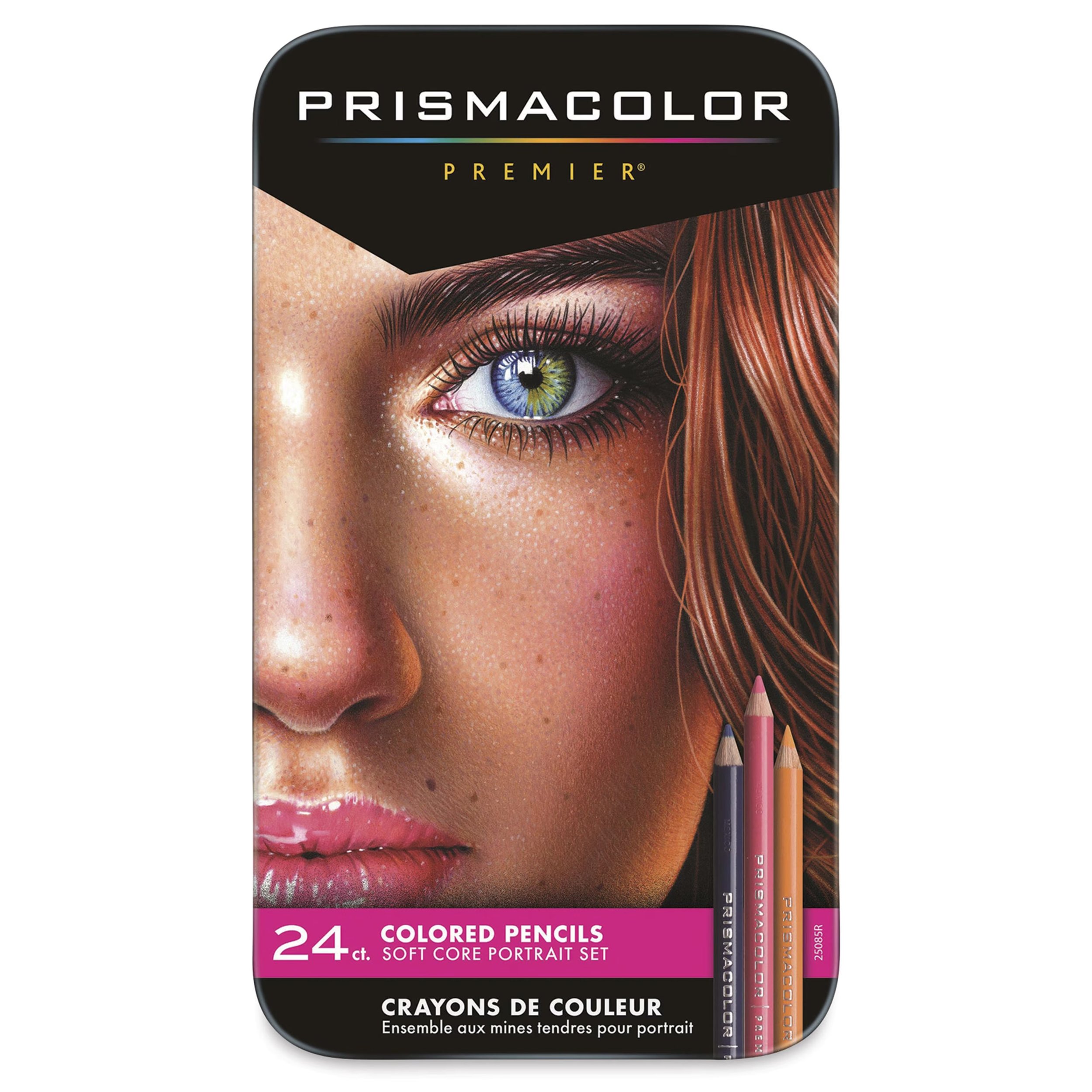 Prismacolor Colored Pencils Soft Core Portrait Set 24pc