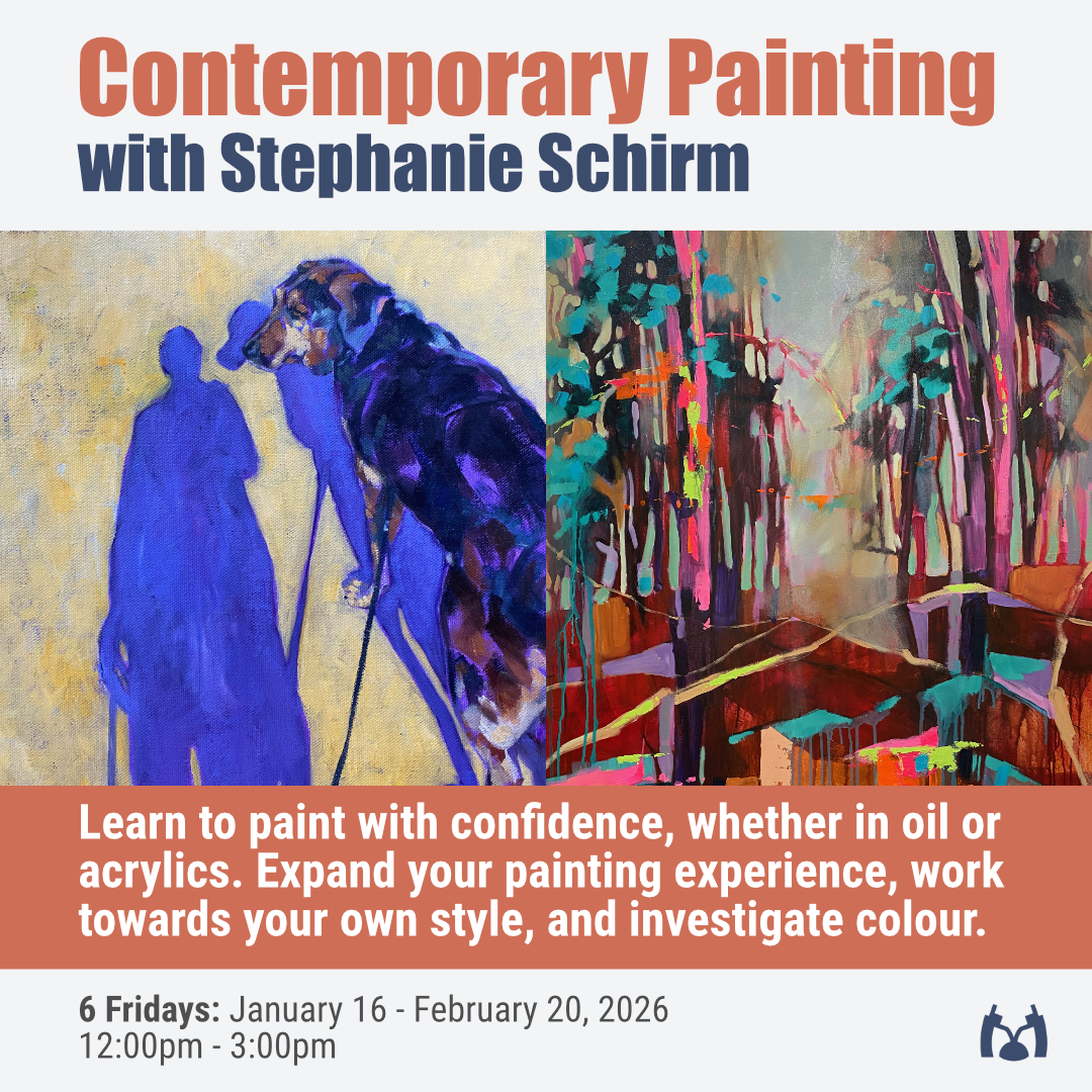 Contemporary Painting with Stephanie Schirm - 6 Fridays - January 16 - February 20, 2026