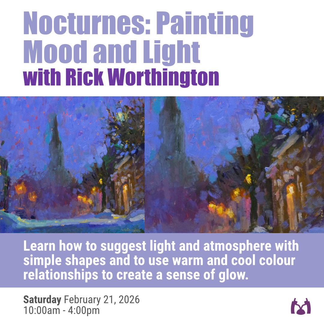 Nocturnes: Painting Mood and Light with Rick Worthington - Saturday, February 21, 2026