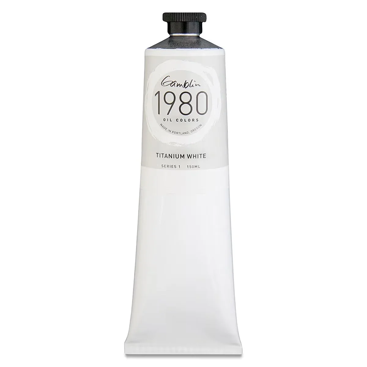 Gamblin 1980 Oils Titanium White 5oz 150ml