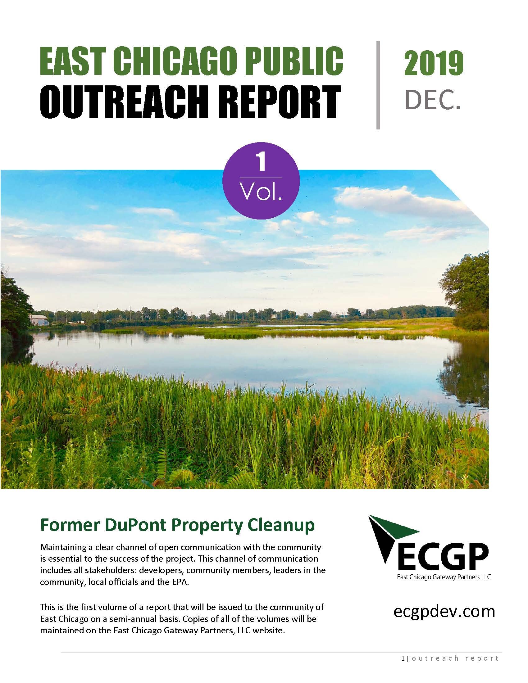Public Outreach Report - December 2019