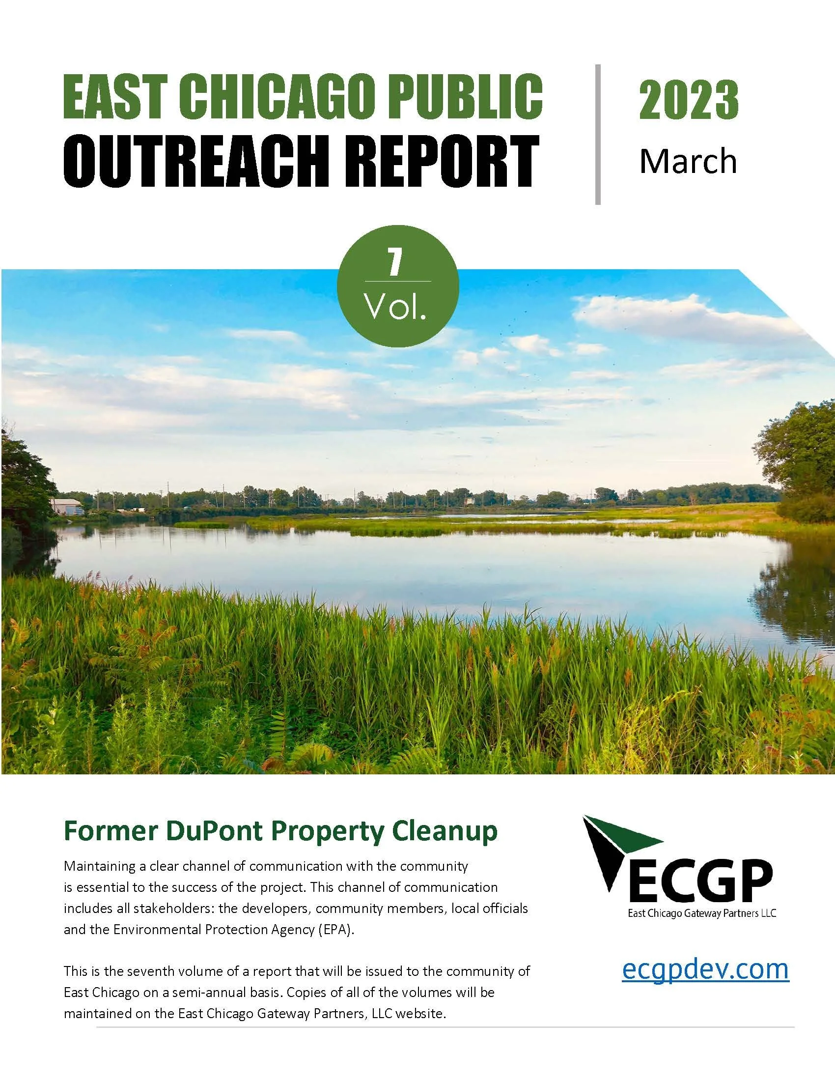 Public Outreach Report Vol. 7