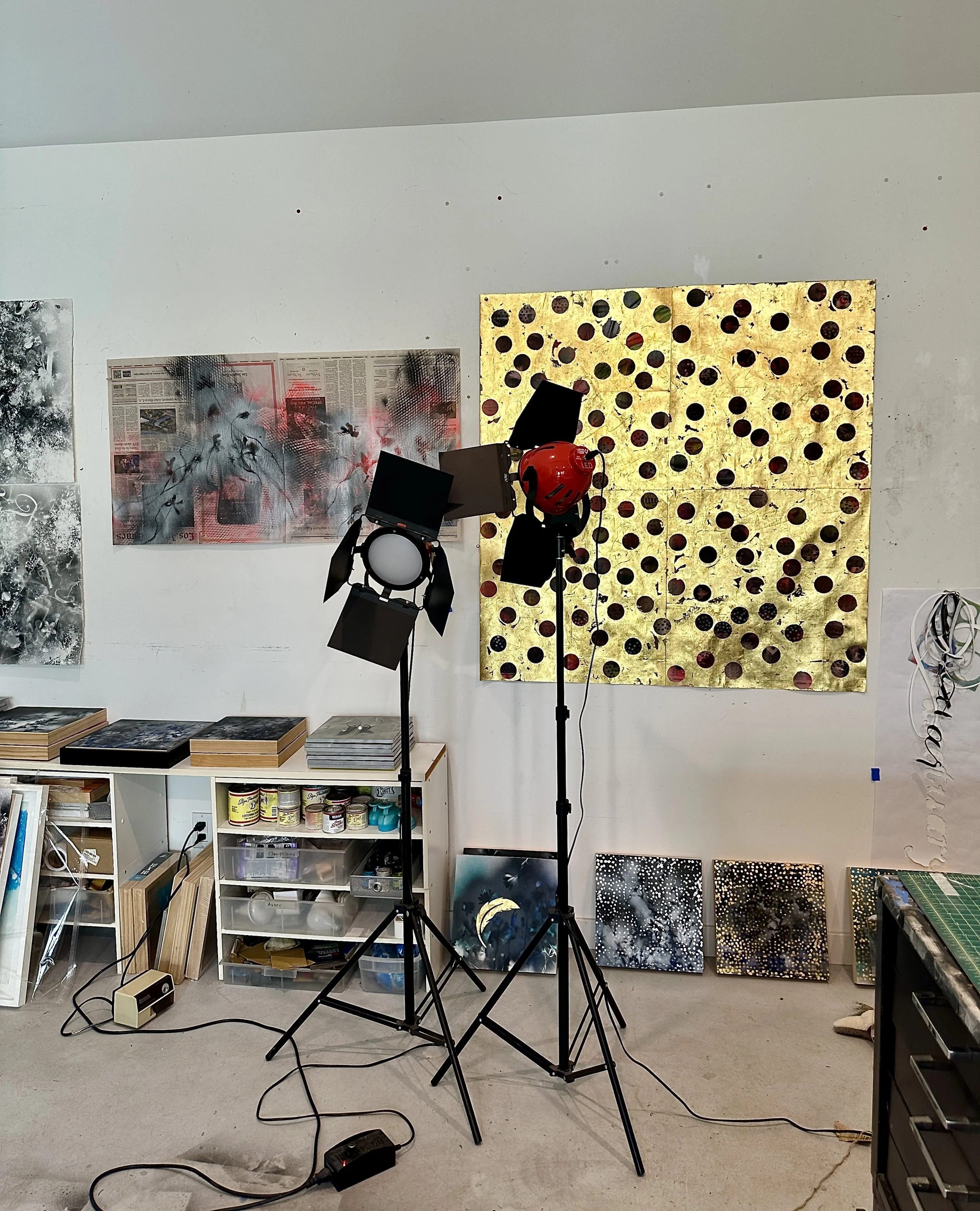 Studio shot of "Broken Hallelujah"
