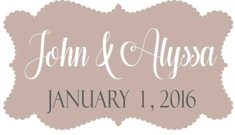 WEDDING LOGO #2