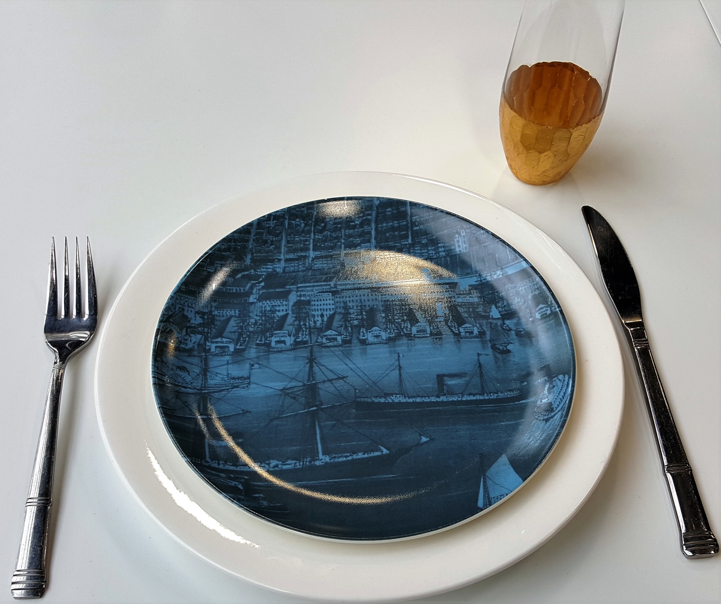 CATEGORY: TABLETOP Brooklyn Plates by Think Fabricate