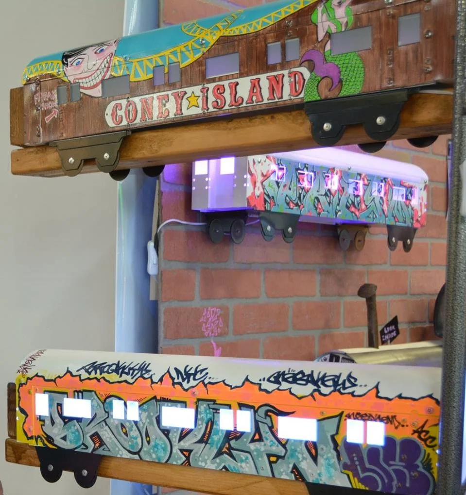 CATEGORY: ART The Artisan SUBWAY Series Lighting fixture by Smash Industries