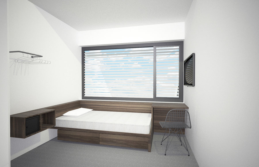CATEGORY: DESIGN & ARCHITECTURAL SERVICES Garrison Architects for Driggs Pod Hotel
