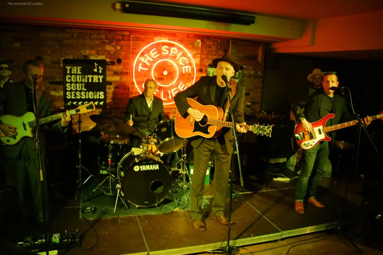 House band at the Country Soul in Soho. Feb, 2017.