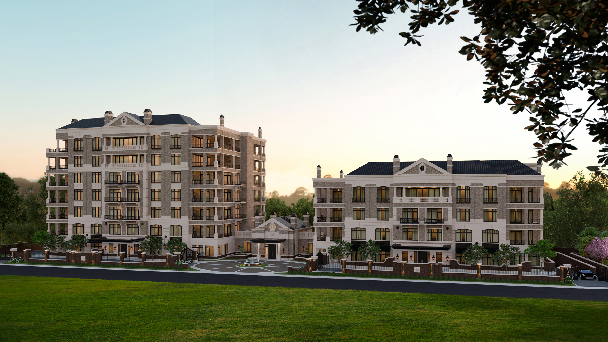 The Manning Exterior Rendering