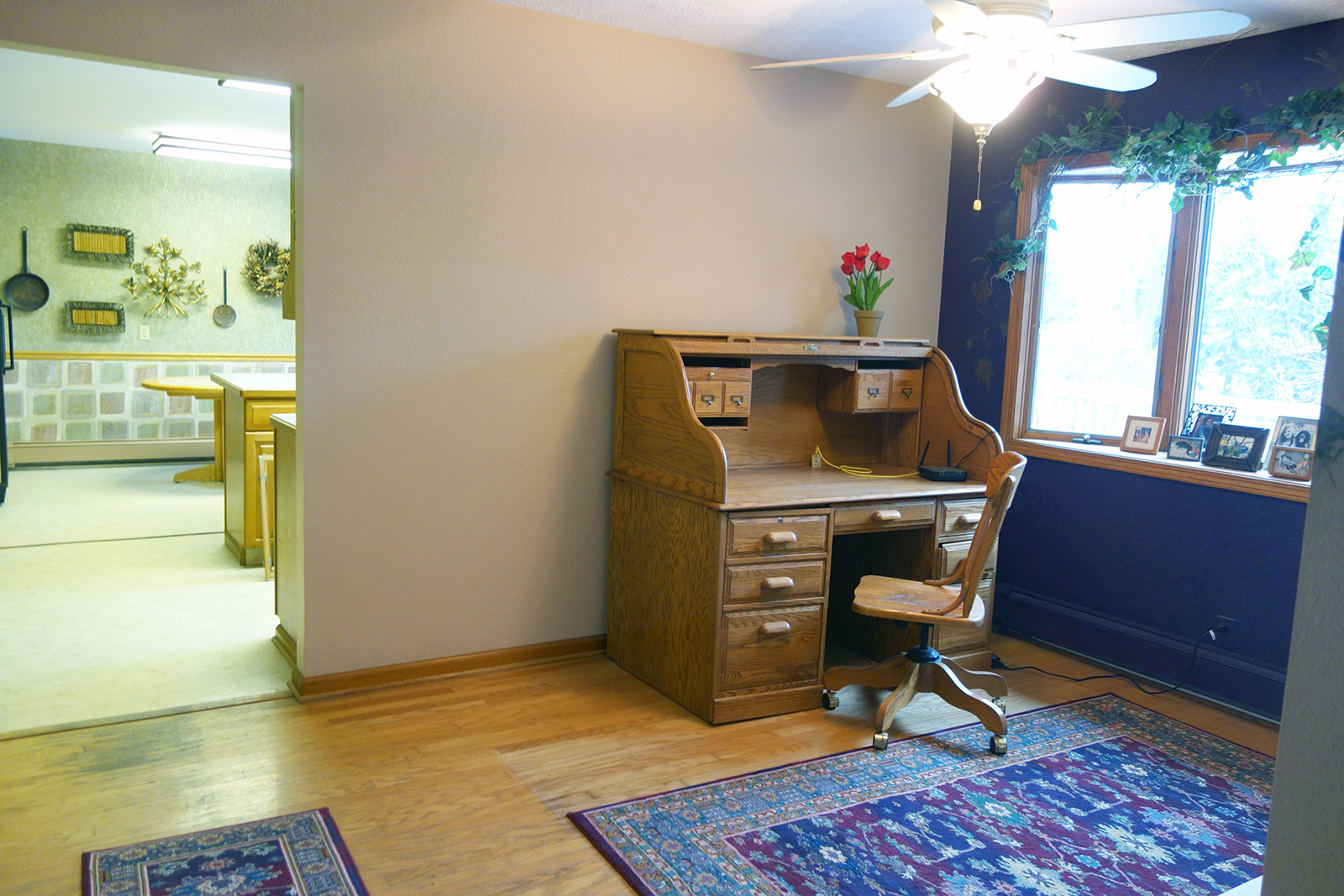 Dining Room or Den looking into Kitchen