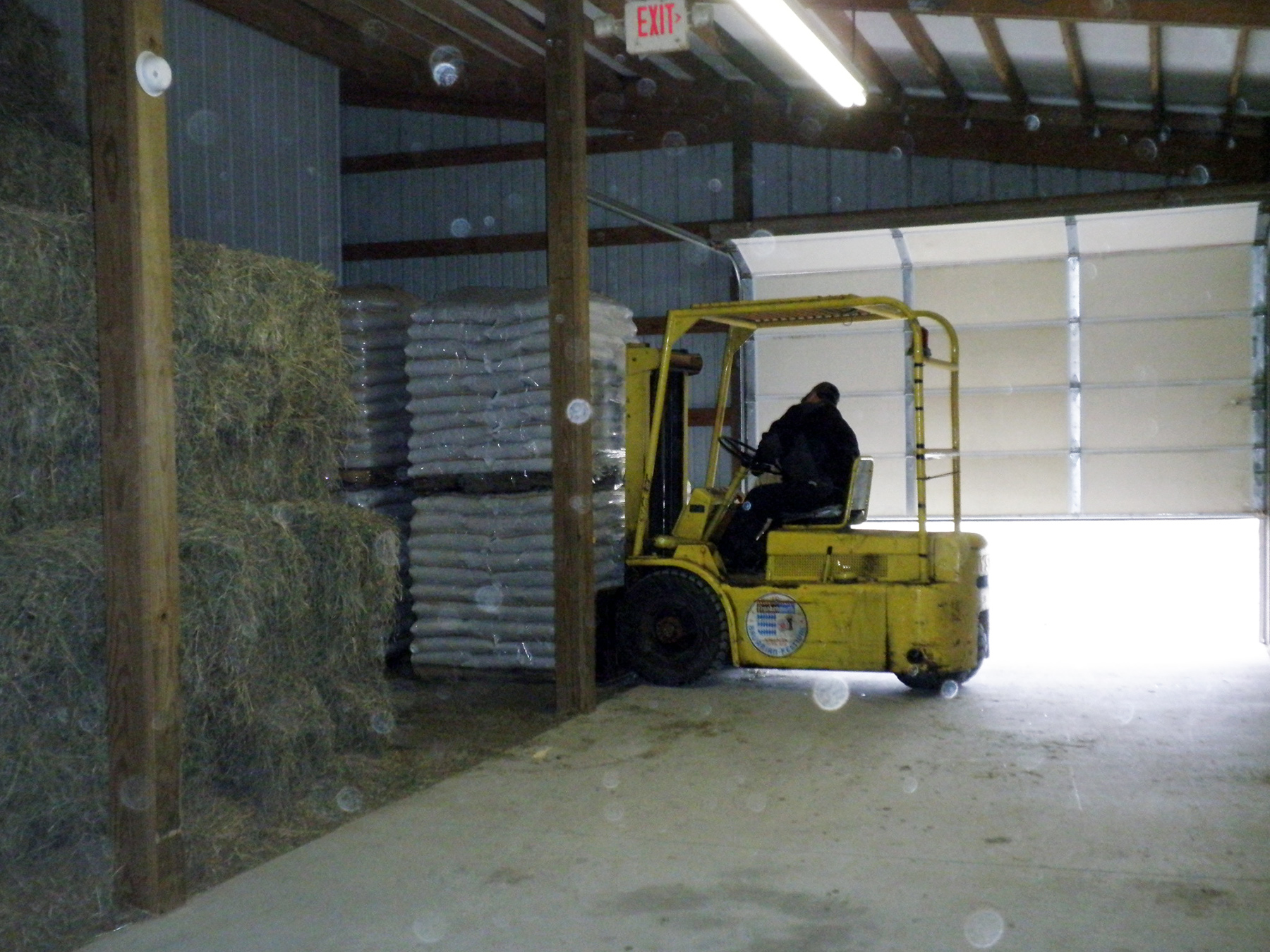 Storage or additional stalls
