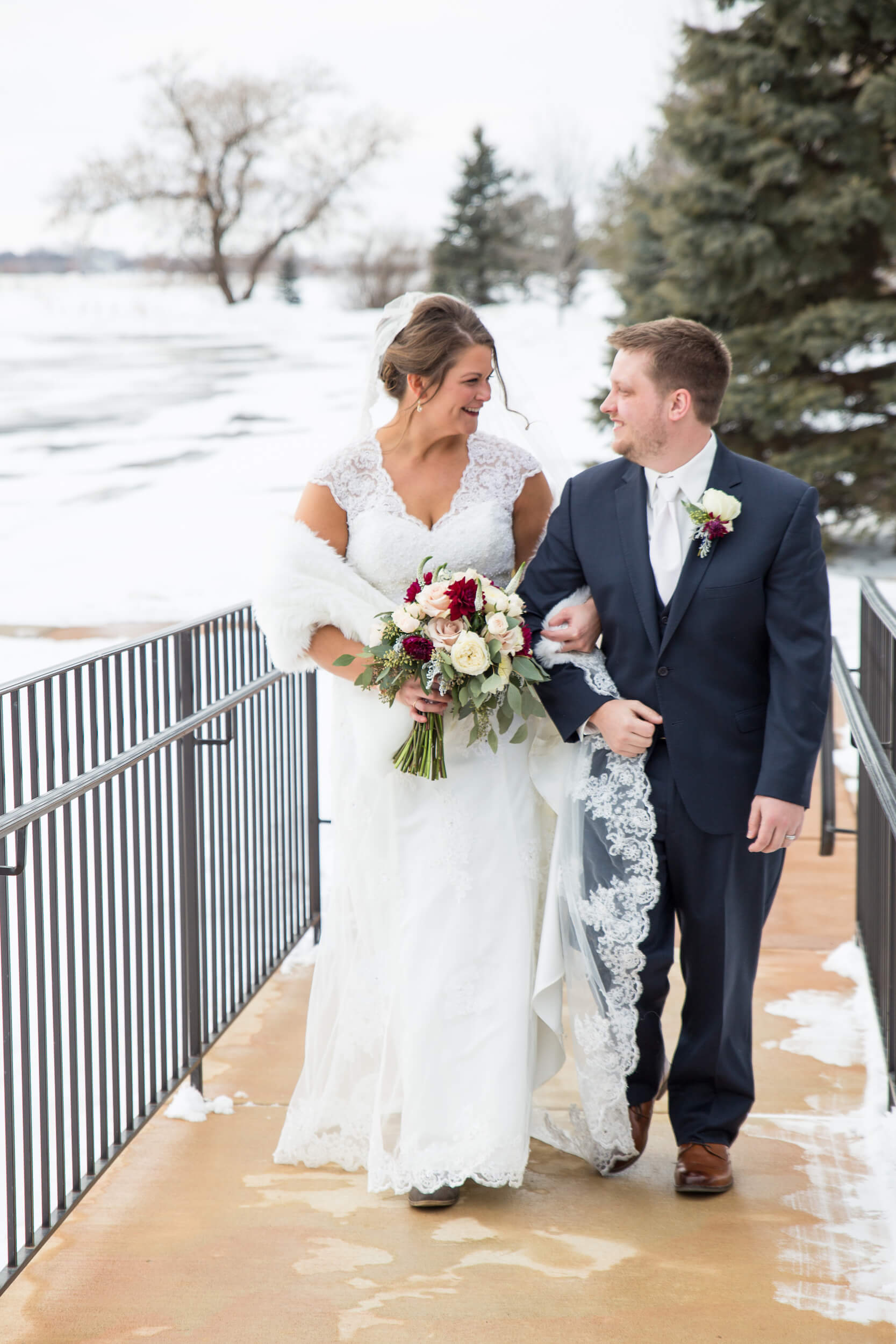 31Photographer: Nicki Lynn | Venue: Glenhave Wedding winter wedding | indoor ceremony.jpg